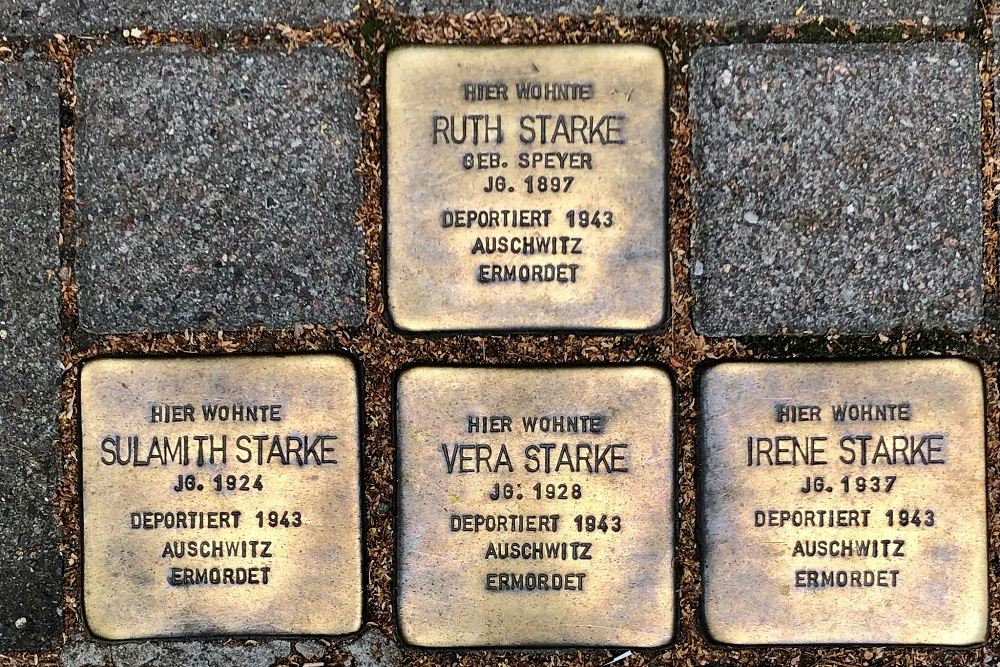 Stolpersteine Grindelhof 43