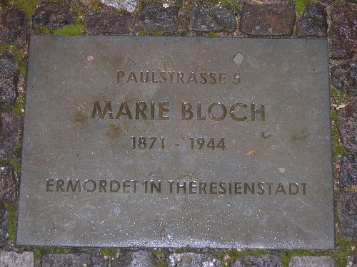 Gedenksteen Paulstraße 5 #1
