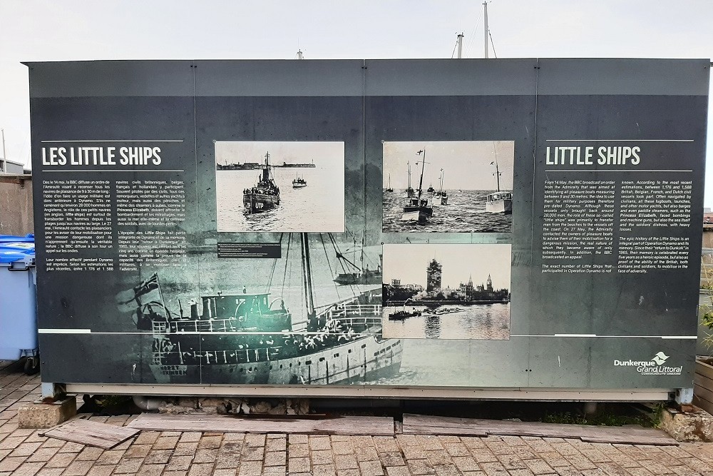 Information board SS Princess Elizabeth