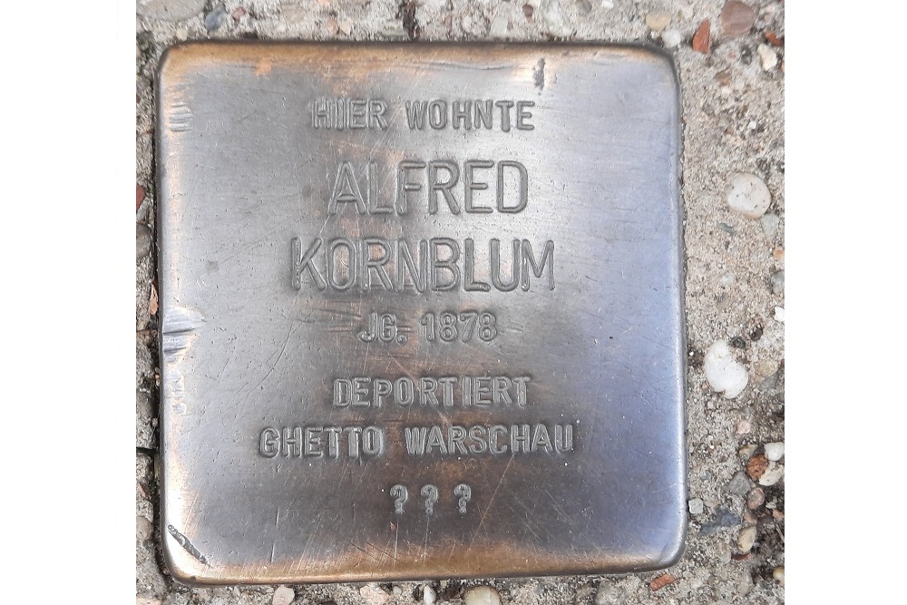 Stolpersteine Steinstraße 1 #2
