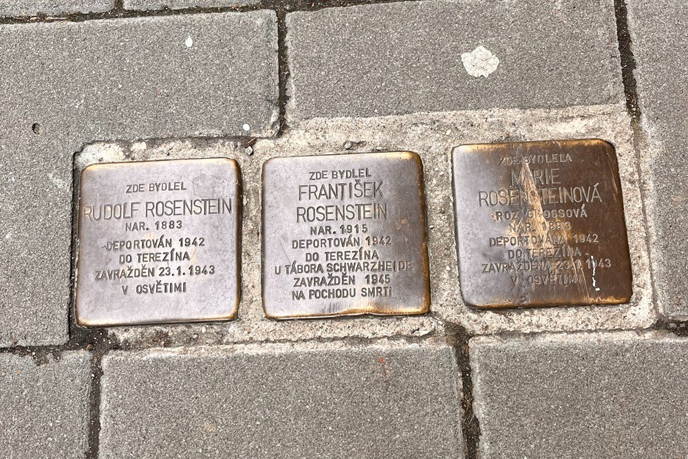 Stolpersteine Chelčickho 531/3