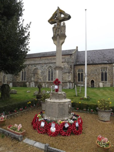 Oorlogsmonument Haughley #1