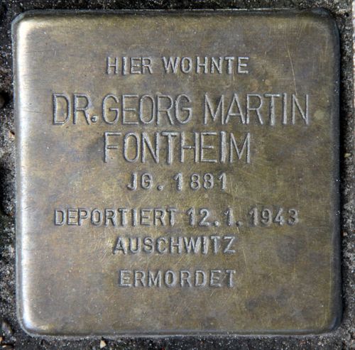 Stolpersteine Heerstraße 15 #3