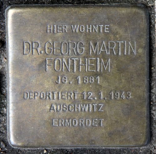 Stolpersteine Heerstrae 15 #3