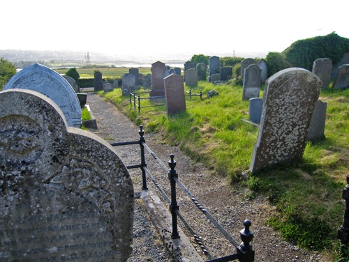 Oorlogsgraven van het Gemenebest Island Magee Old Churchyard #1