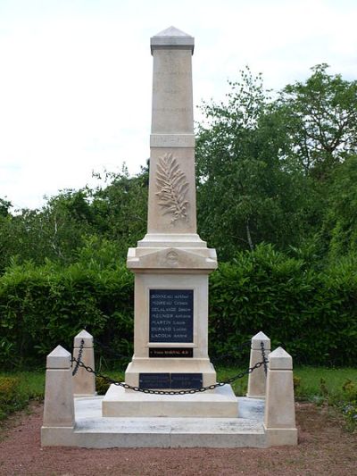 Oorlogsmonument Crouzilles