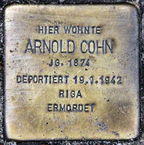 Stolpersteine Ostpreuendamm 51 #1