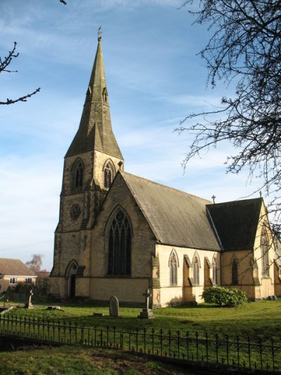 Oorlogsgraf van het Gemenebest St. John Churchyard