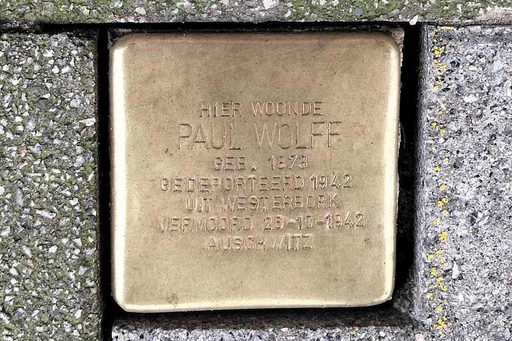 Stolperstein s-Gravendijkwal 68b #1