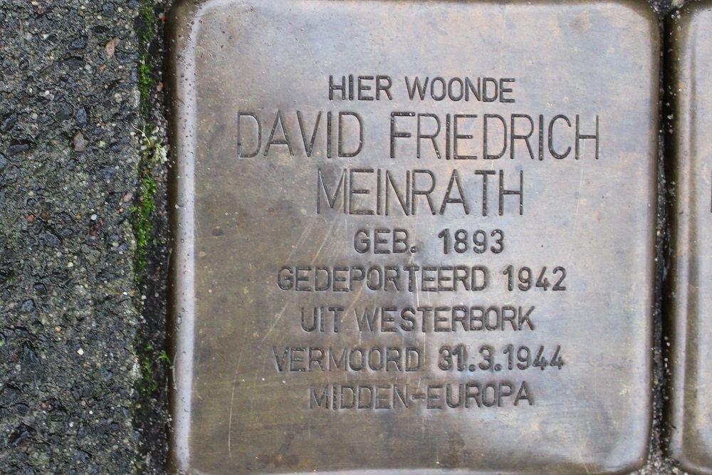 Stolpersteine Jacob Catsstraat 78 #2