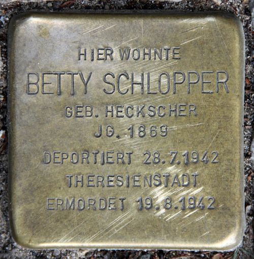 Stolpersteine Sybelstrae 16