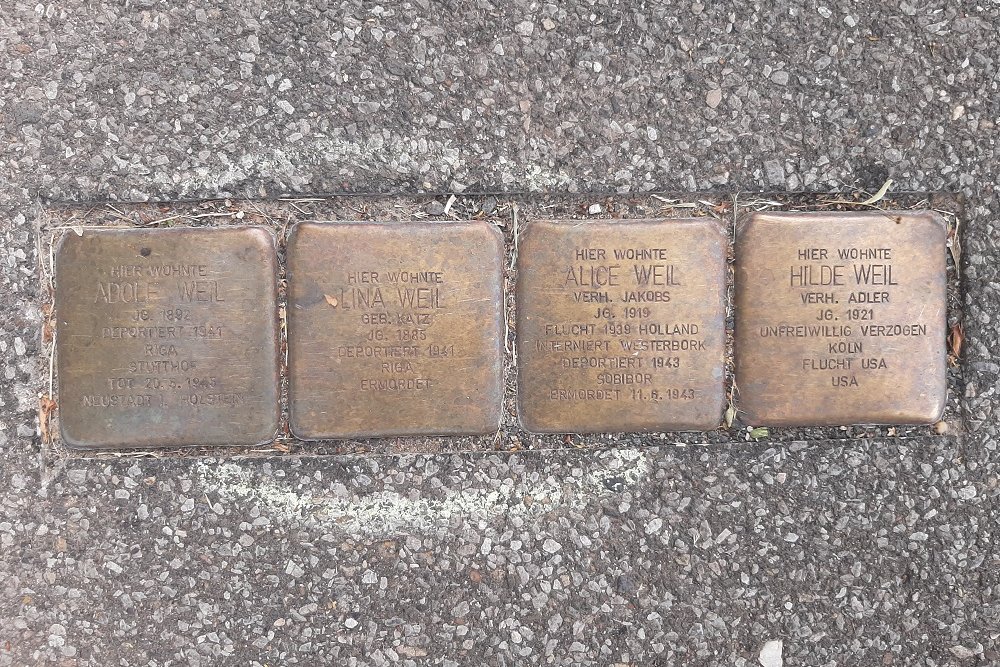 Stolpersteine Neffeltalstrae 53