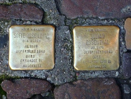 Stumbling Stones Rathausgasse 4