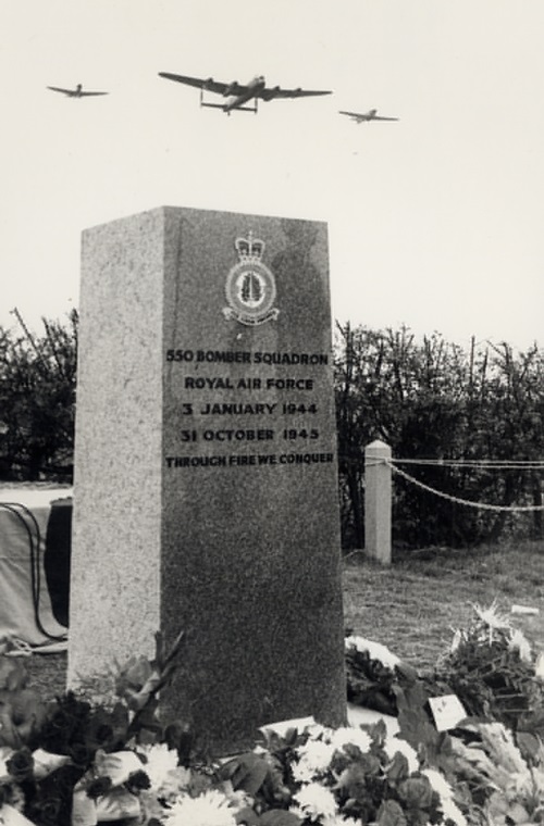 550 Squadron Memorial Stone #3