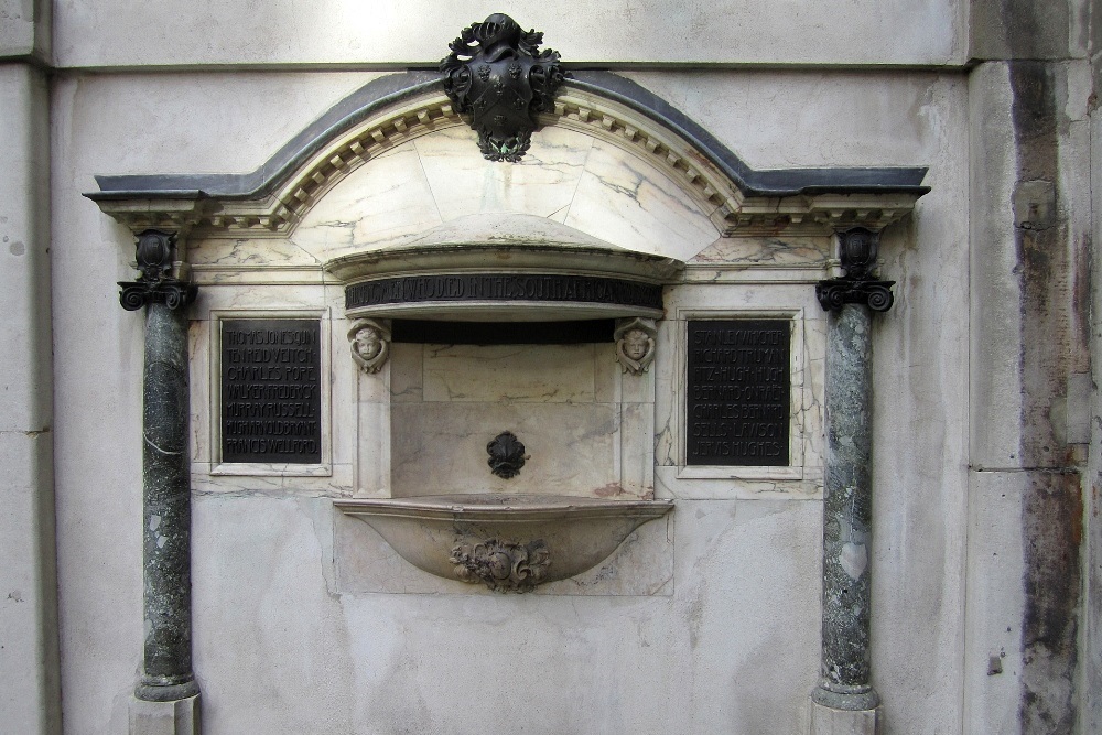 Boer War Memorial Guy’s Hospital