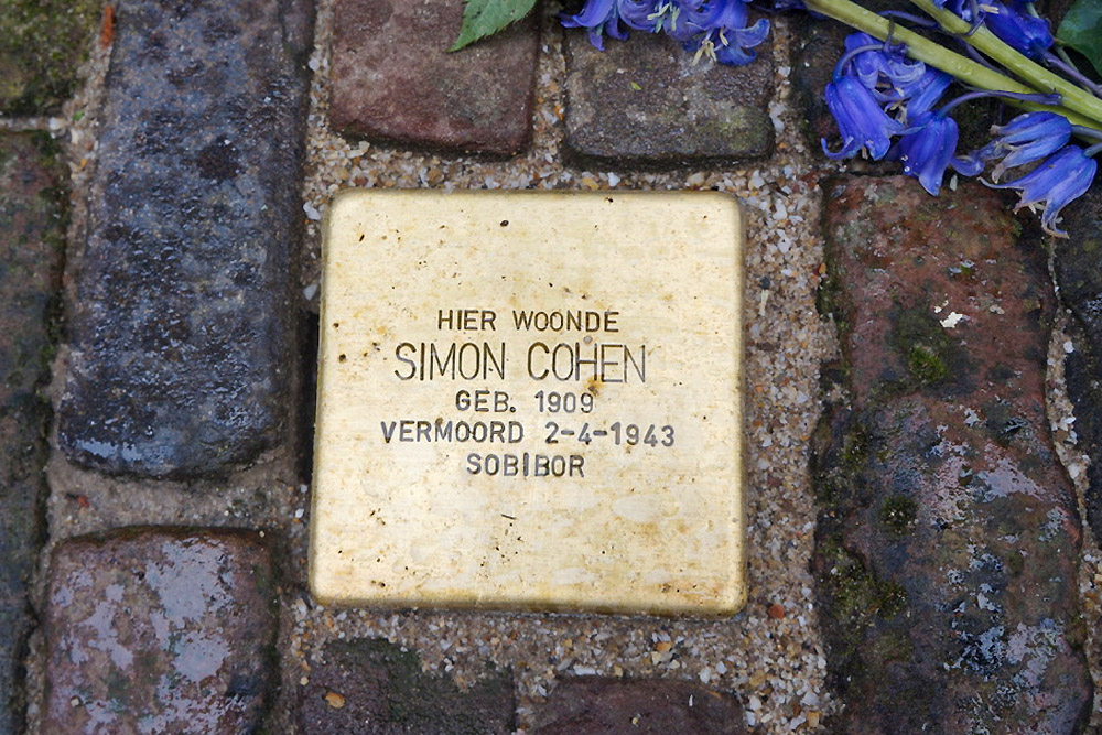 Stolperstein Spiegelstraat 16 #1