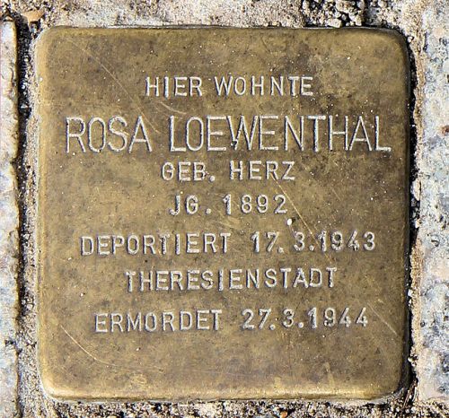 Stolpersteine Grainauer Straße 8 #2