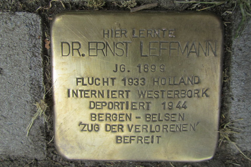 Stolperstein Vogelsanger Straße 1 #5