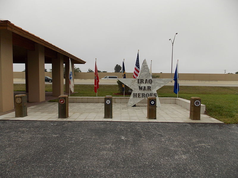 Monument Irak-oorlog Cape Coral