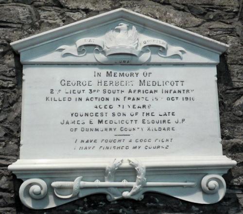 Memorial George Herbert Medlicott #1