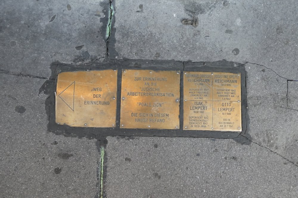 Stolpersteine Taborstrasse 36