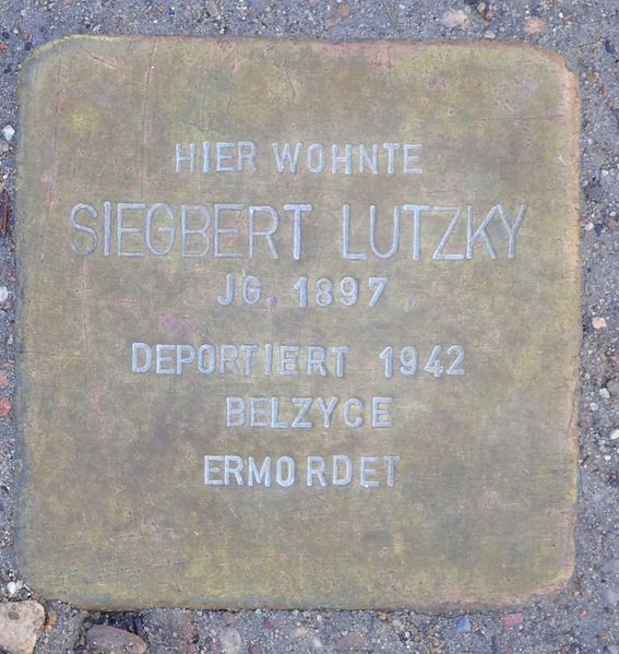 Stolpersteine Schlichtenstraße 41 #2