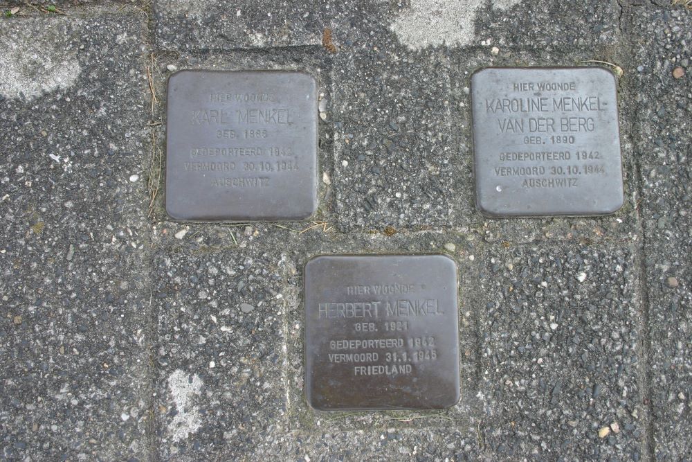 Stolpersteine Luringstraat 25 #1