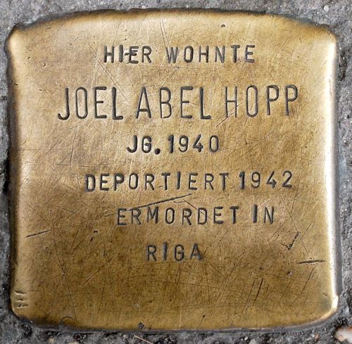 Stolpersteine Badstrae 64 #3