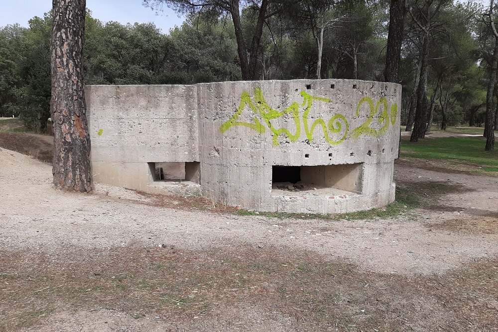 Bunker Spaanse Burgeroorlog Dehesa de Navalcarbn #1