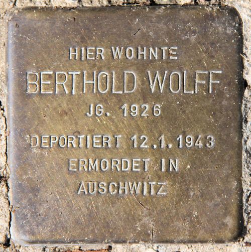 Stolpersteine Schnhauser Allee 163