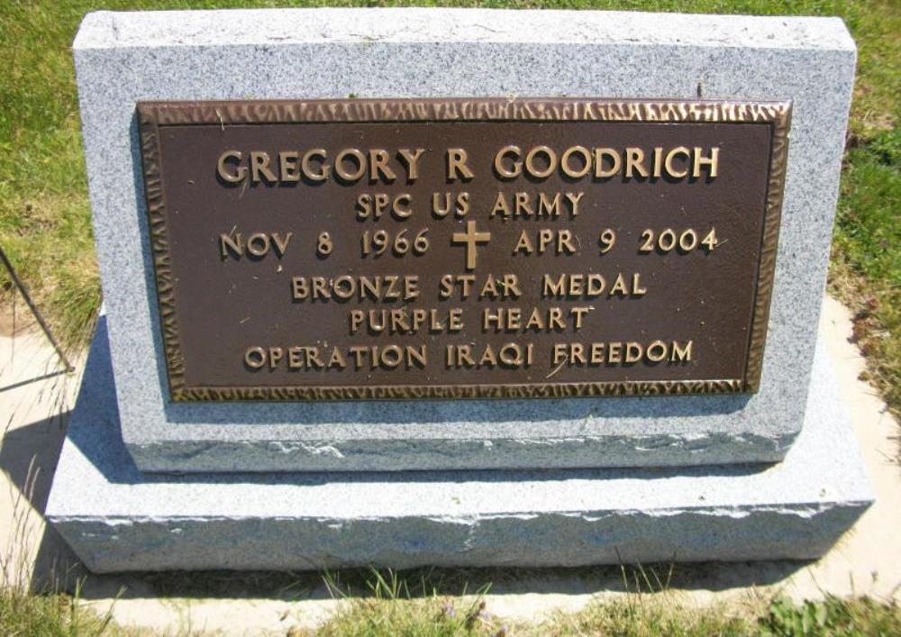 American War Grave Greenwood Lutheran Cemetery #1
