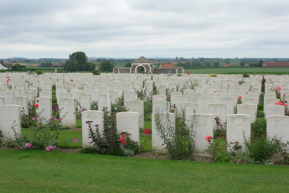 Oorlogsbegraafplaats van het Gemenebest Tyne Cot Cemetery #5