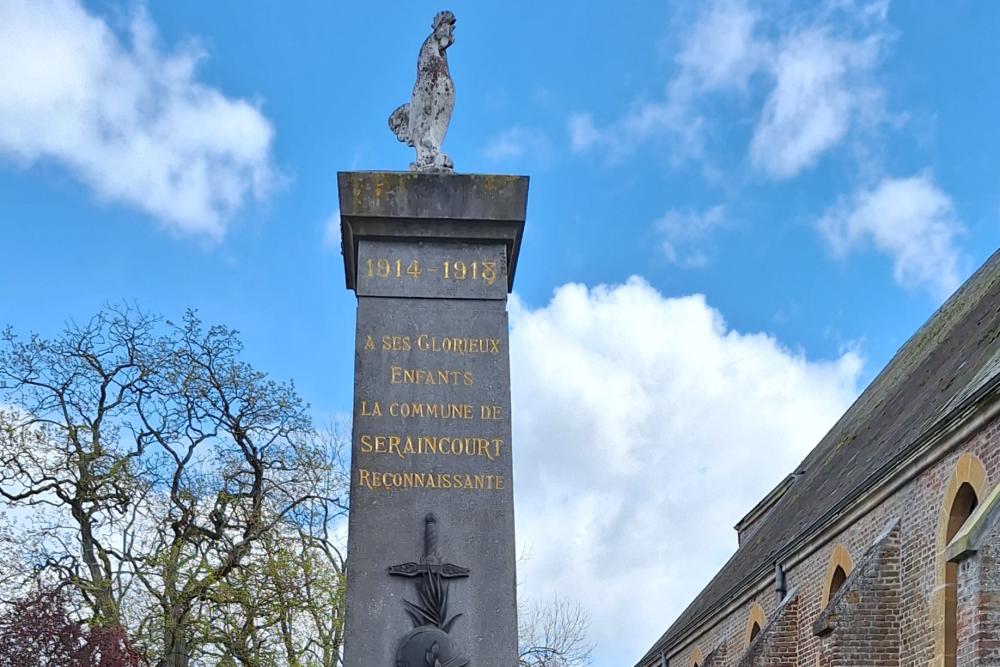 Oorlogsmonument Seraincourt #1