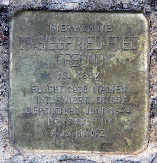 Stolpersteine Fregestraße 58 #2