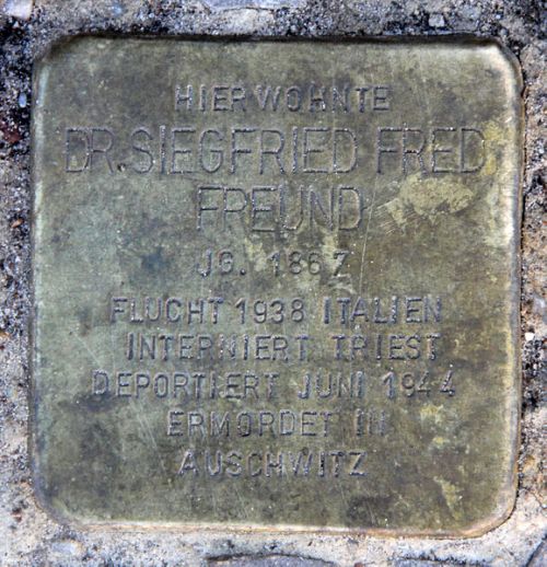 Stolpersteine Fregestrae 58 #2