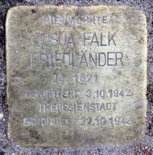 Stolpersteine Siegmunds Hof 15 #2