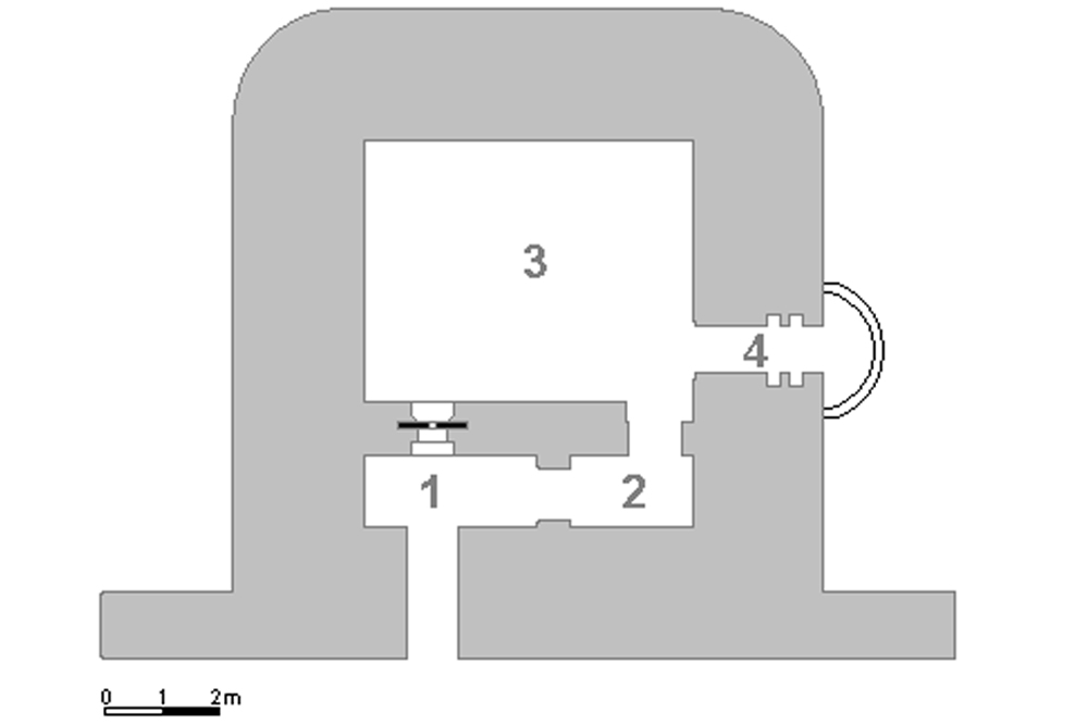 Atlantikwall - Gruppenunterstand Regelbau 501 Bunker #1