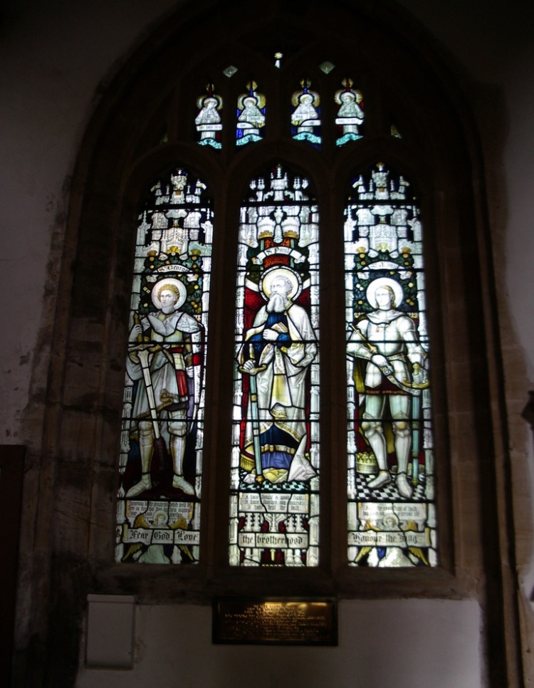 Boer War Memorial Window St Mary's Church #1