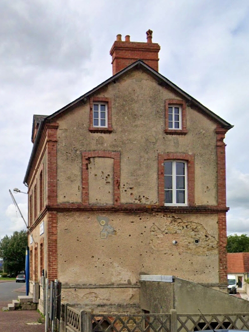 Bullet Holes Carentan #2