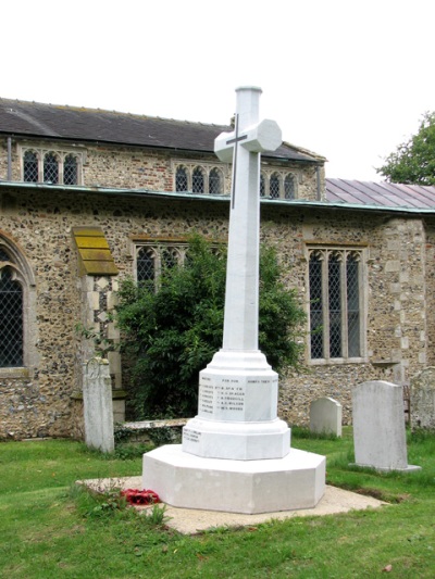 War Memorial Tibenham #1