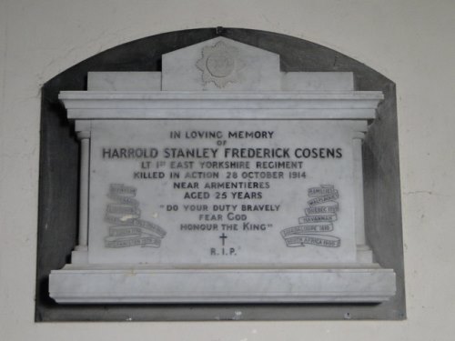 War Memorial St. Andrews Church Bacton #2
