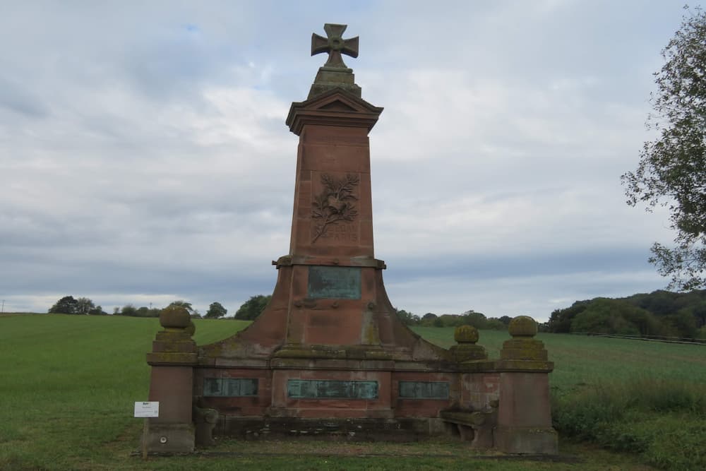 11. Kurhessisches Jgerbataillon Monument Gunstett #5