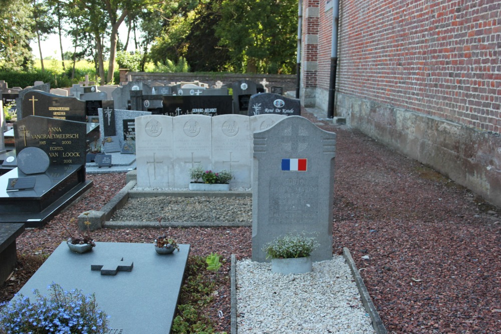 French War Grave Elsegem #1