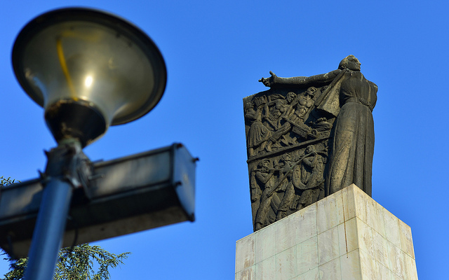 Monument Omgekomen Partizanen Belgrado #1