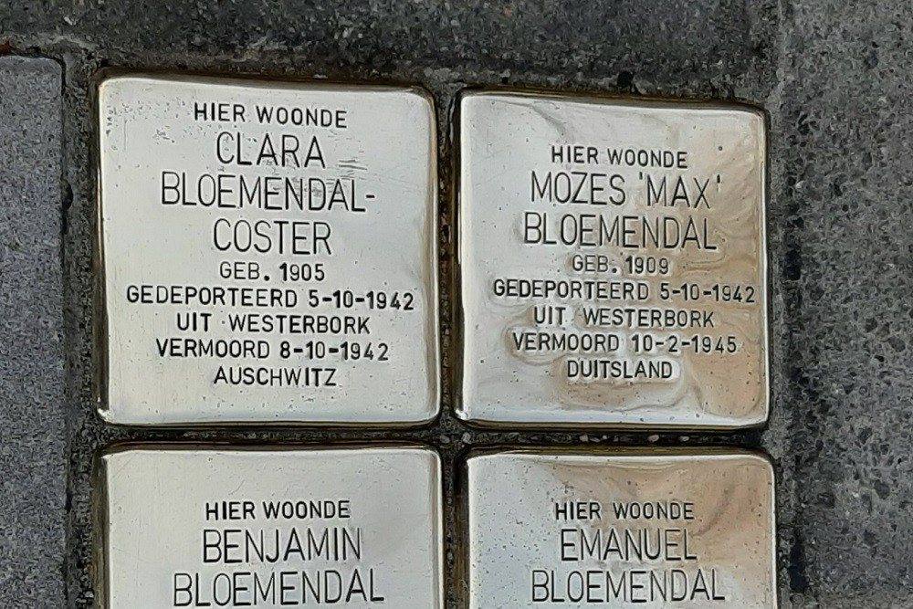 Stolpersteine Korte Meerhuizenstraat 10