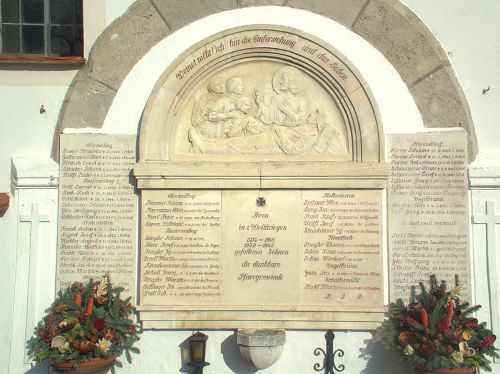 Oorlogsmonument Oberweiling