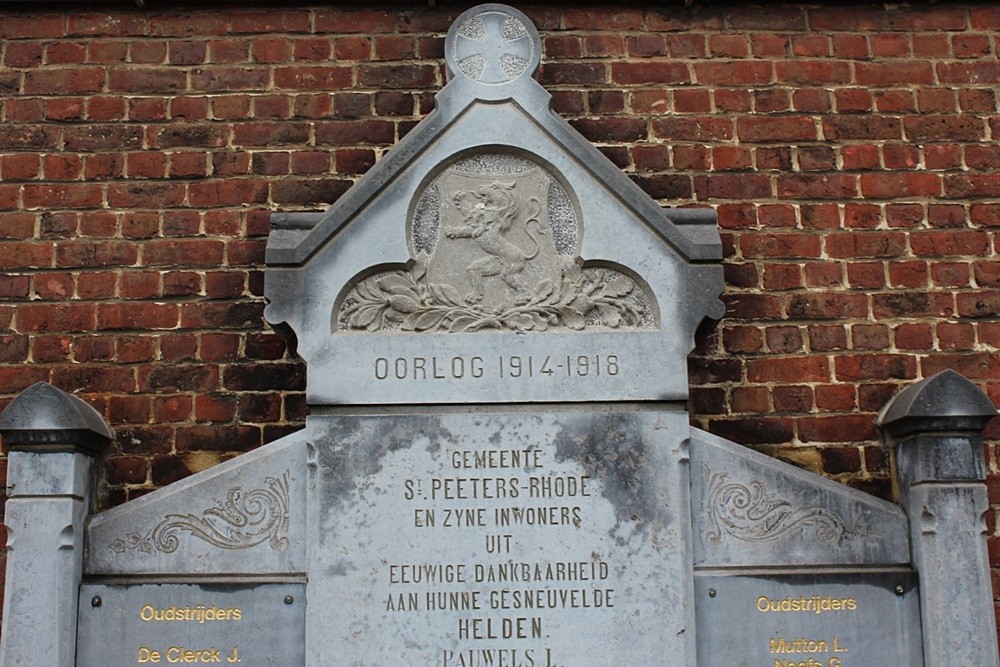War Memorial Sint-Pieters-Rode #3