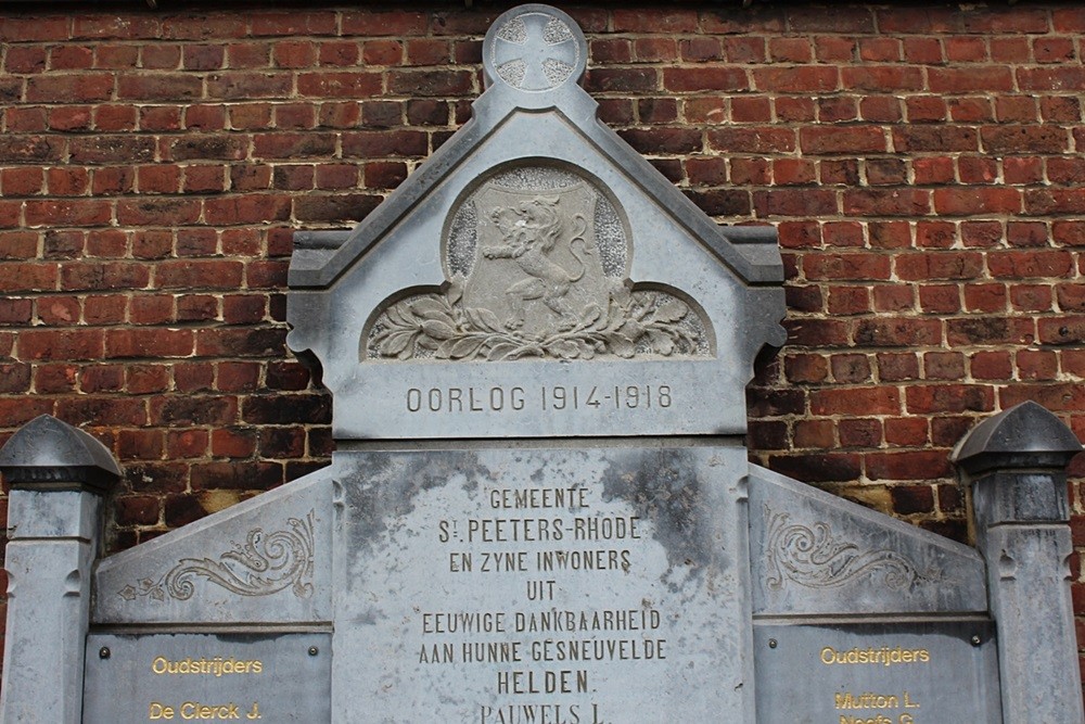 Oorlogsmonument Sint-Pieters-Rode #3