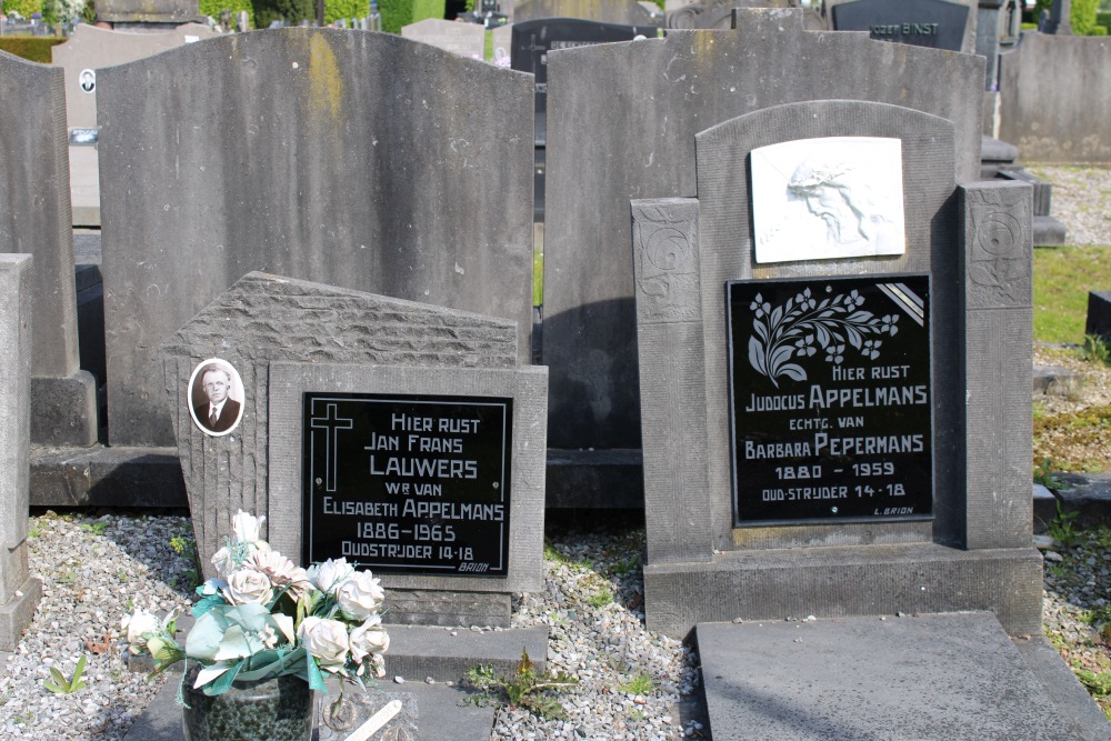 Belgische Graven Oudstrijders Grimbergen Lint #5