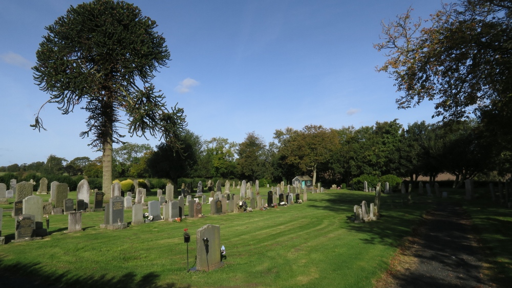 Oorlogsgraven van het Gemenebest Hutton New Burial Ground